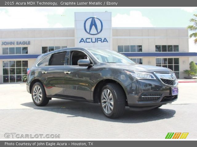 2015 Acura MDX Technology in Graphite Luster Metallic