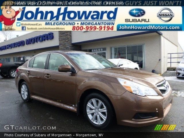 2012 Subaru Legacy 2.5i Premium in Caramel Bronze Pearl