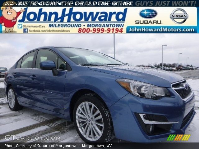 2015 Subaru Impreza 2.0i Premium 4 Door in Quartz Blue Pearl