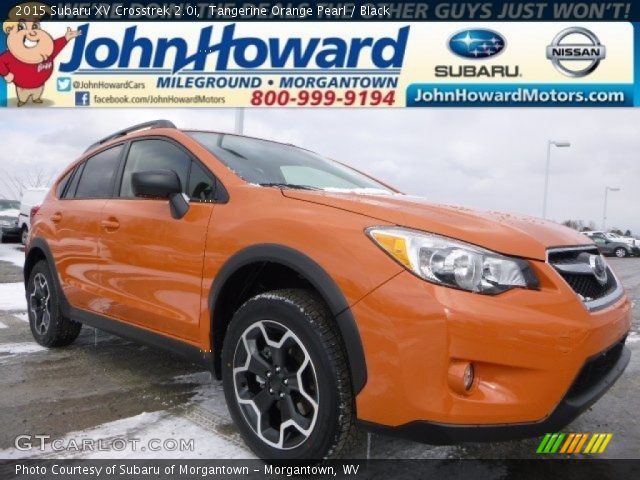 2015 Subaru XV Crosstrek 2.0i in Tangerine Orange Pearl