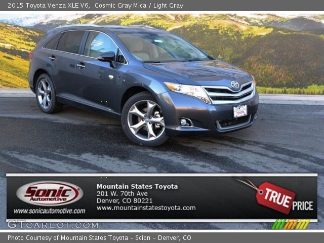 2015 Toyota Venza XLE V6 in Cosmic Gray Mica