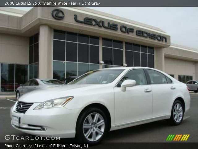 2008 Lexus ES 350 in Starfire White Pearl