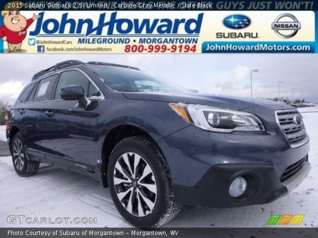 2015 Subaru Outback 2.5i Limited in Carbide Gray Metallic