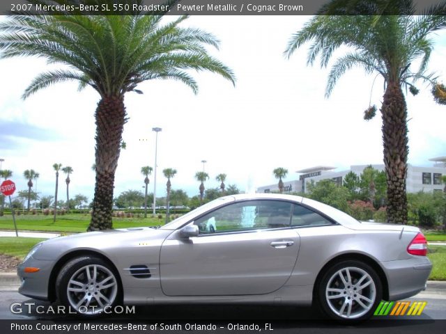 2007 Mercedes-Benz SL 550 Roadster in Pewter Metallic