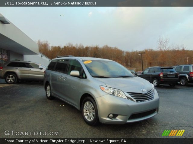 2011 Toyota Sienna XLE in Silver Sky Metallic