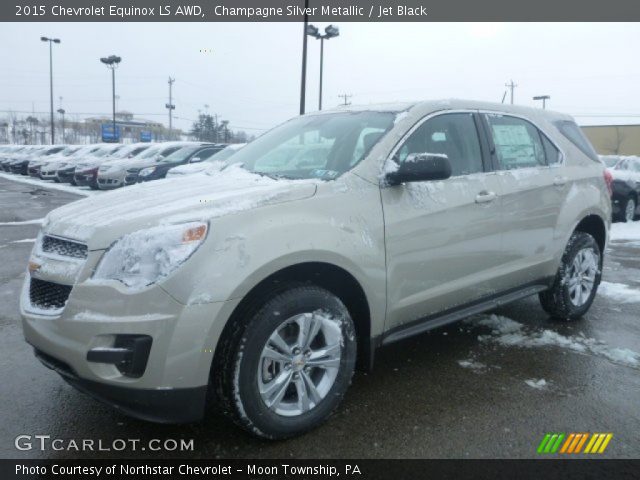 2015 Chevrolet Equinox LS AWD in Champagne Silver Metallic