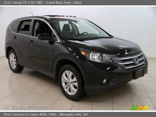 2012 Honda CR-V EX 4WD in Crystal Black Pearl