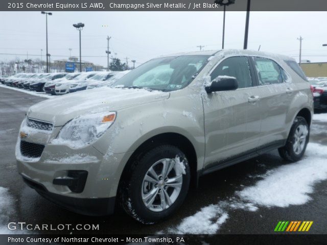 2015 Chevrolet Equinox LS AWD in Champagne Silver Metallic