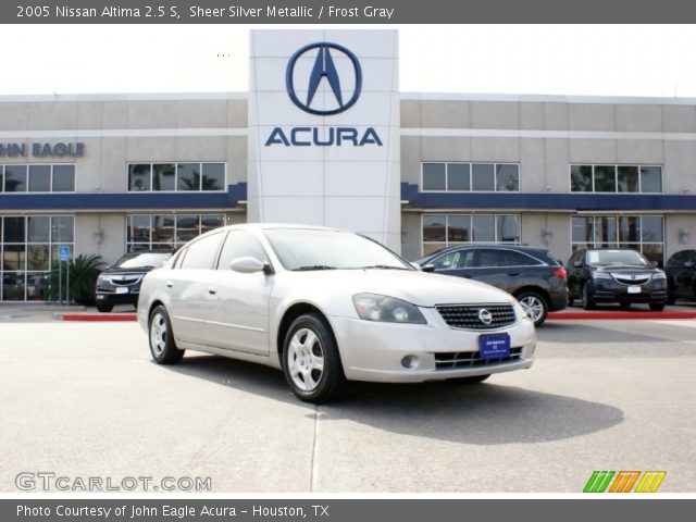 2005 Nissan Altima 2.5 S in Sheer Silver Metallic
