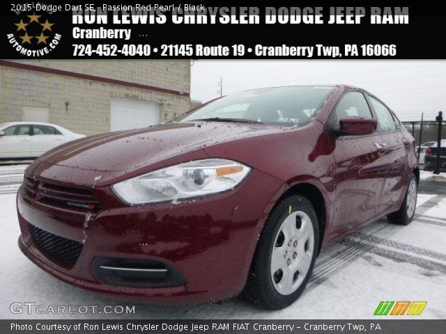 2015 Dodge Dart SE in Passion Red Pearl
