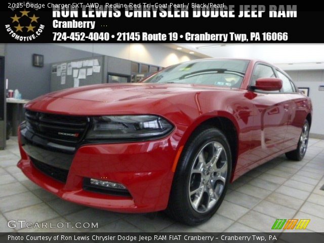 2015 Dodge Charger SXT AWD in Redline Red Tri-Coat Pearl