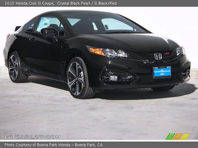 2015 Honda Civic Si Coupe in Crystal Black Pearl