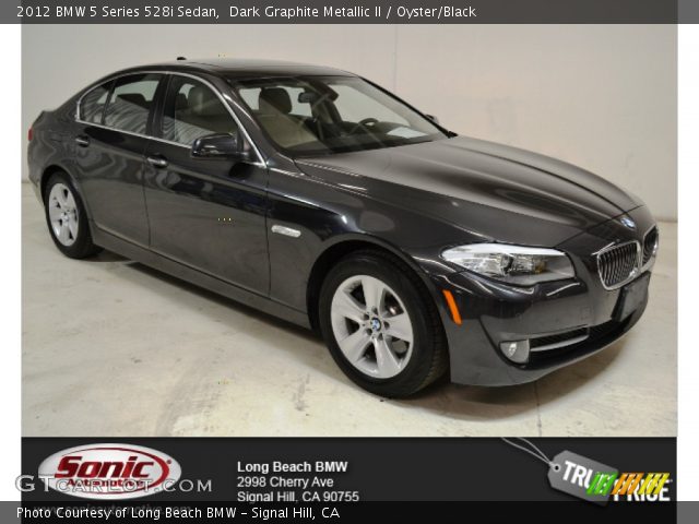 2012 BMW 5 Series 528i Sedan in Dark Graphite Metallic II