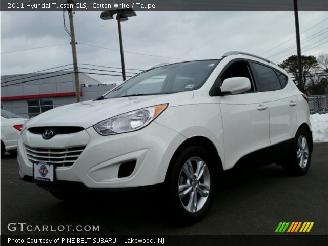 2011 Hyundai Tucson GLS in Cotton White