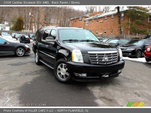 2008 Cadillac Escalade ESV AWD in Black Raven