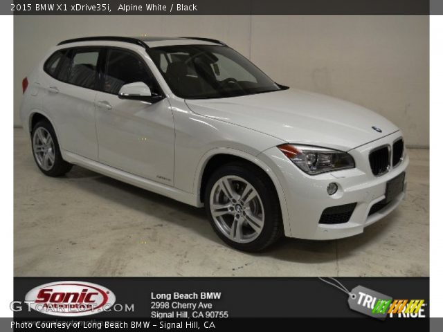 2015 BMW X1 xDrive35i in Alpine White