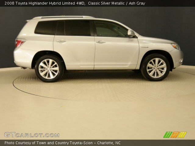 2008 Toyota Highlander Hybrid Limited 4WD in Classic Silver Metallic