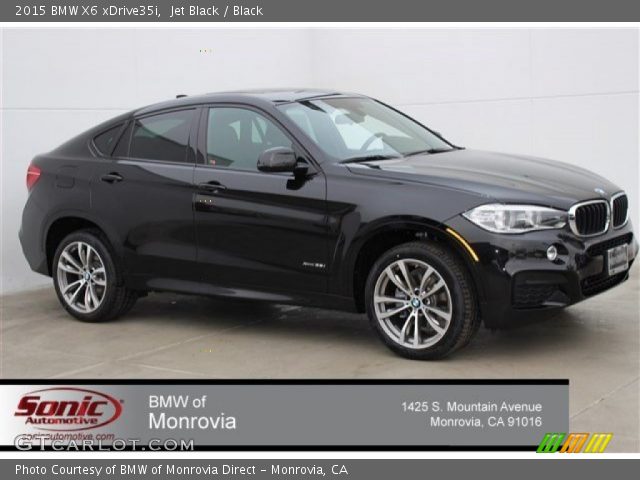 2015 BMW X6 xDrive35i in Jet Black