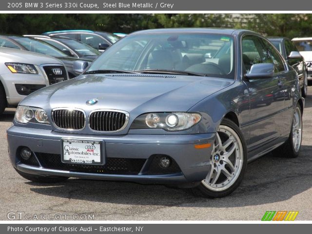 2005 BMW 3 Series 330i Coupe in Steel Blue Metallic