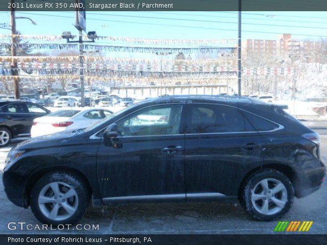 2011 Lexus RX 350 AWD in Stargazer Black