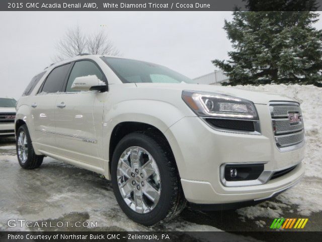 2015 GMC Acadia Denali AWD in White Diamond Tricoat