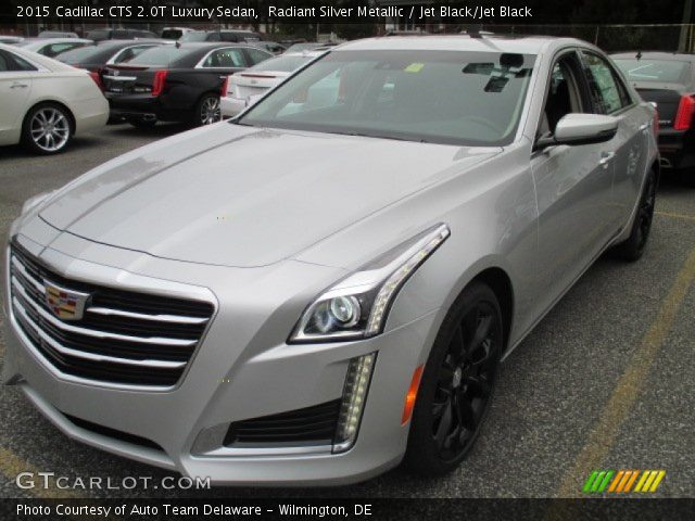 Radiant Silver Metallic 2015 Cadillac Cts 2 0t Luxury