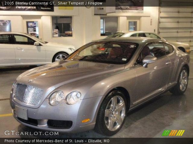 2005 Bentley Continental GT  in Silver Tempest