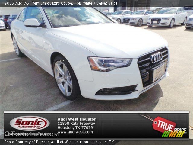 2015 Audi A5 Premium quattro Coupe in Ibis White