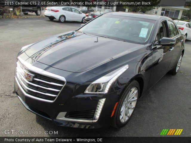 2015 Cadillac CTS 2.0T Sedan in Dark Adriatic Blue Metallic