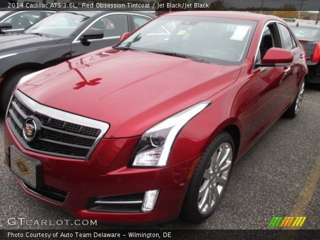 2014 Cadillac ATS 3.6L in Red Obsession Tintcoat