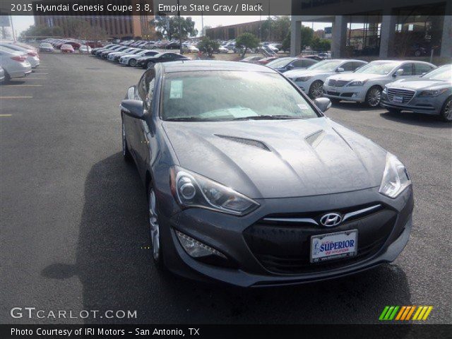 2015 Hyundai Genesis Coupe 3.8 in Empire State Gray