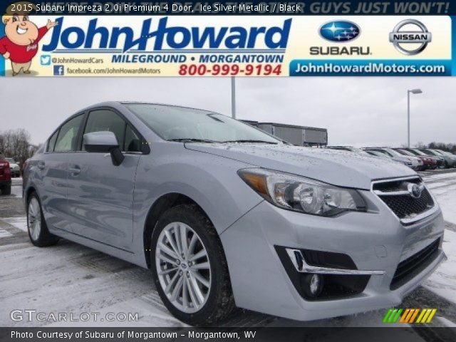 2015 Subaru Impreza 2.0i Premium 4 Door in Ice Silver Metallic