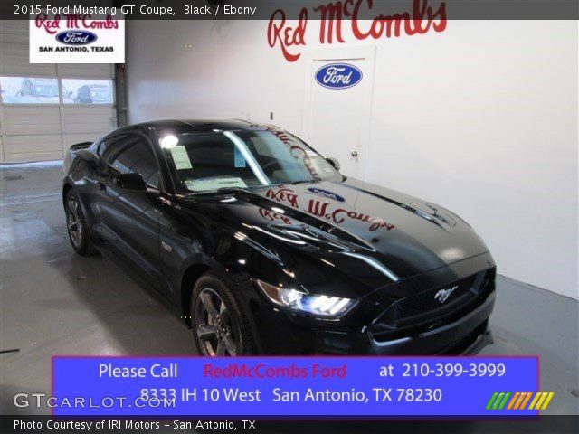 2015 Ford Mustang GT Coupe in Black