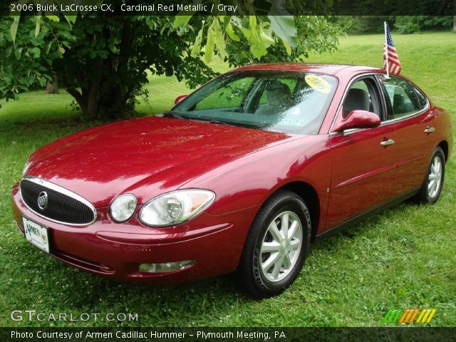 2006 Buick LaCrosse CX in Cardinal Red Metallic