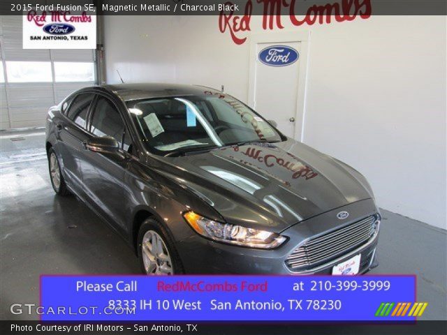 2015 Ford Fusion SE in Magnetic Metallic