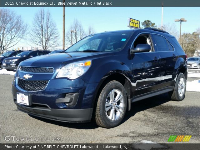 2015 Chevrolet Equinox LT in Blue Velvet Metallic