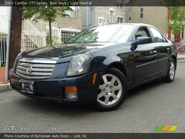 2003 Cadillac CTS Sedan in Blue Onyx