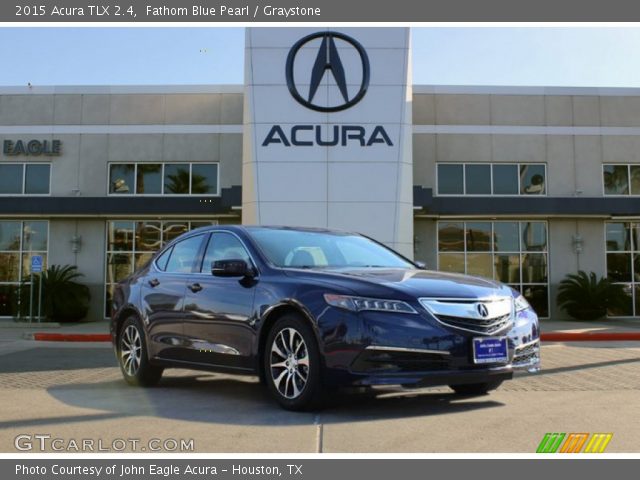2015 Acura TLX 2.4 in Fathom Blue Pearl