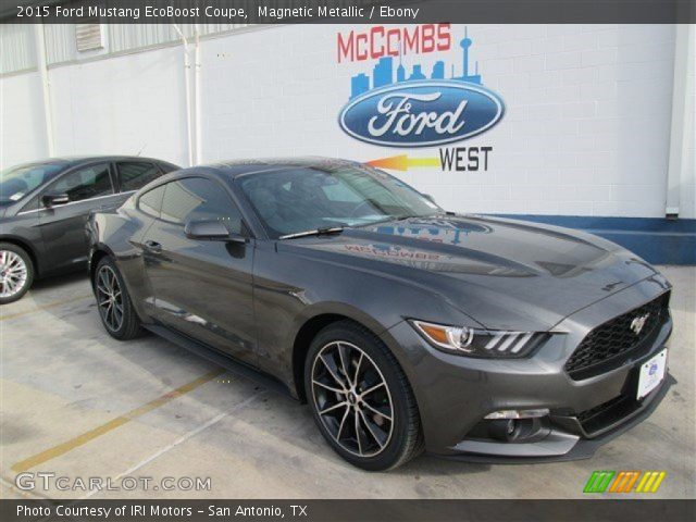 2015 Ford Mustang EcoBoost Coupe in Magnetic Metallic