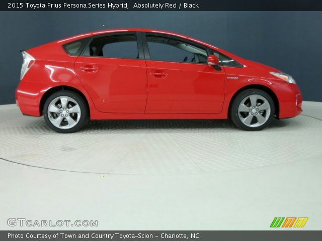 2015 Toyota Prius Persona Series Hybrid in Absolutely Red