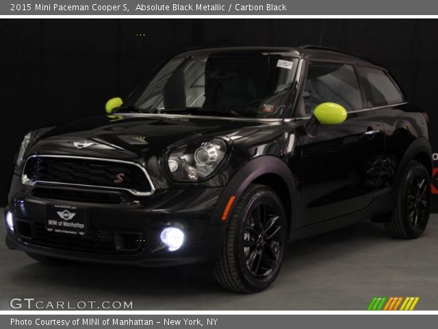 2015 Mini Paceman Cooper S in Absolute Black Metallic