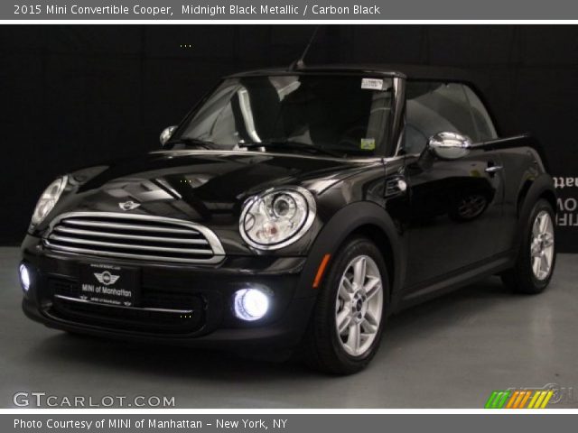 2015 Mini Convertible Cooper in Midnight Black Metallic