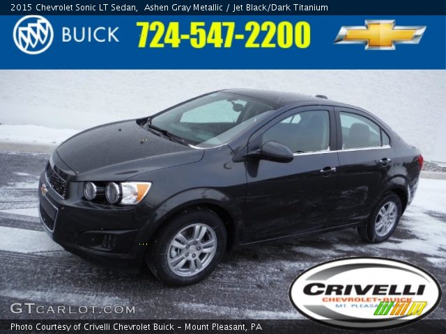 2015 Chevrolet Sonic LT Sedan in Ashen Gray Metallic