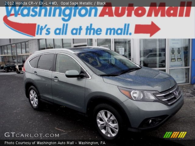 2012 Honda CR-V EX-L 4WD in Opal Sage Metallic