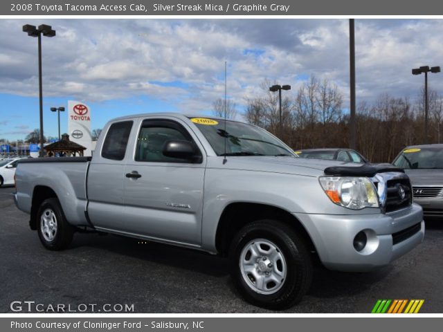 2008 Toyota Tacoma Access Cab in Silver Streak Mica