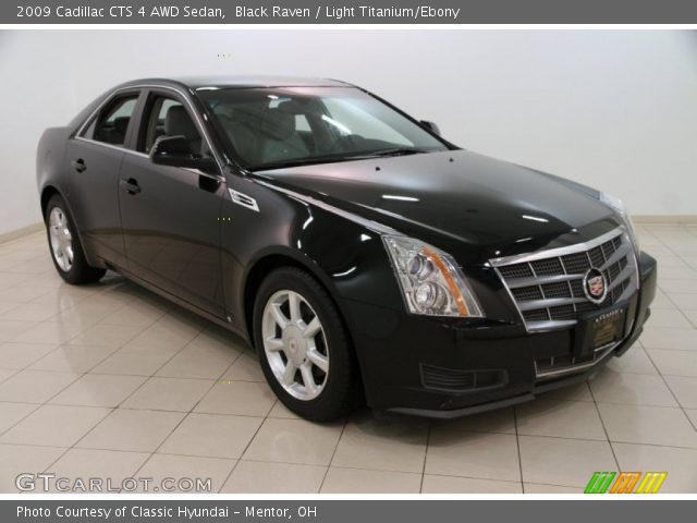2009 Cadillac CTS 4 AWD Sedan in Black Raven