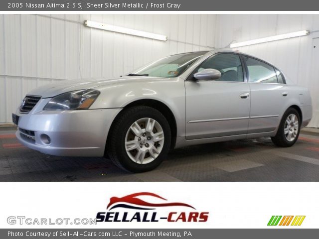 2005 Nissan Altima 2.5 S in Sheer Silver Metallic