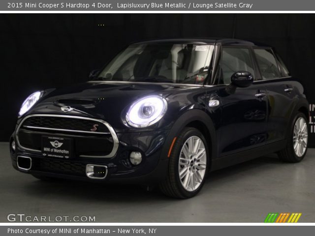 2015 Mini Cooper S Hardtop 4 Door in Lapisluxury Blue Metallic