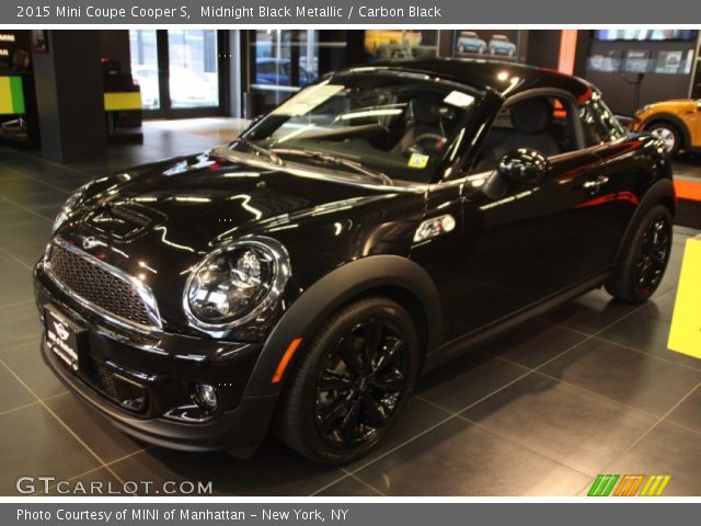 2015 Mini Coupe Cooper S in Midnight Black Metallic