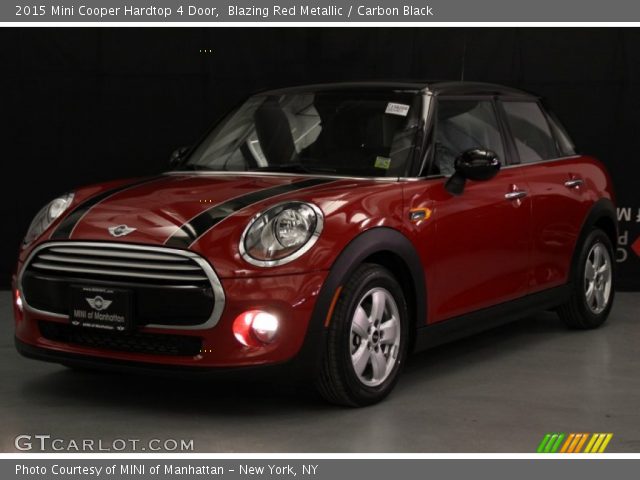 2015 Mini Cooper Hardtop 4 Door in Blazing Red Metallic
